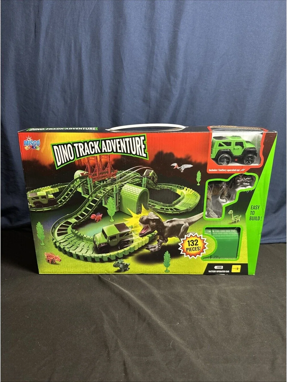 Misco Dino Track Adventure 132 Pieces